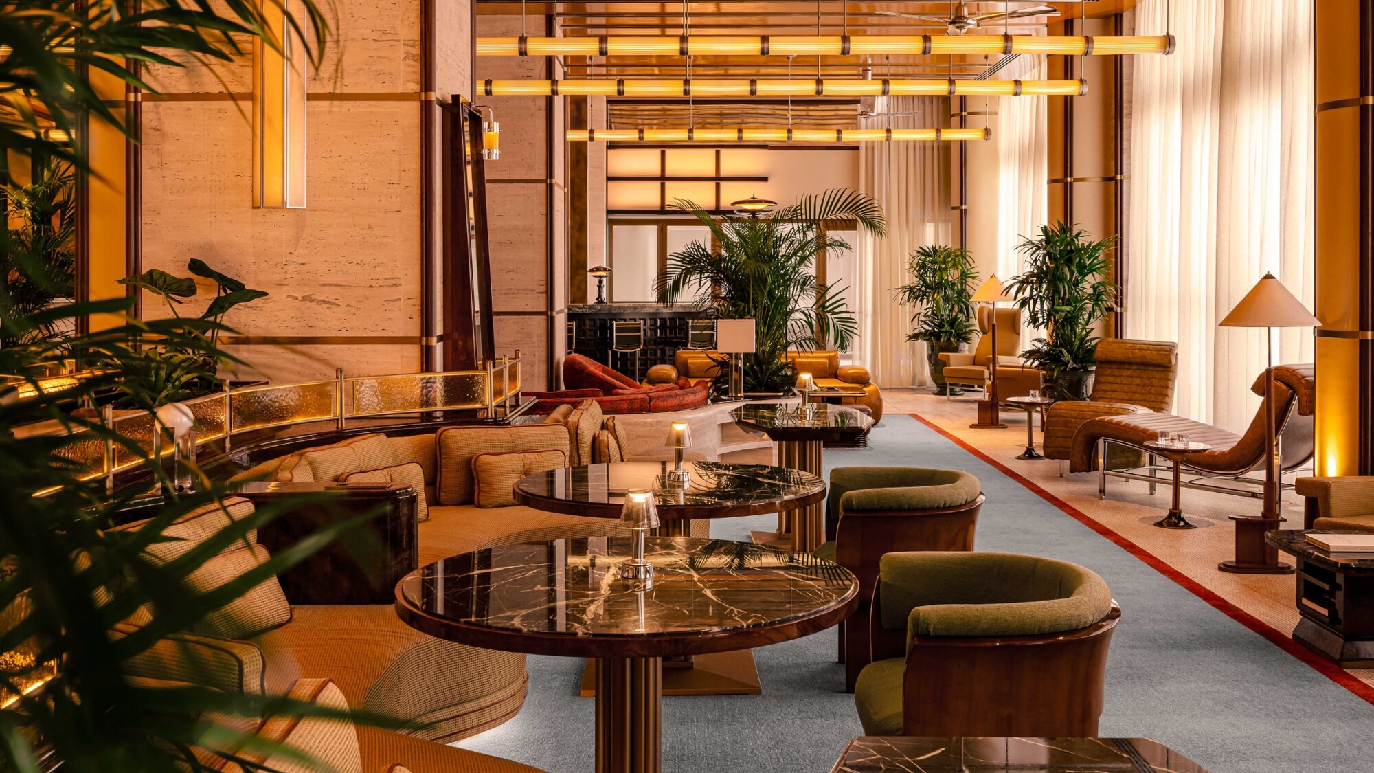 Lounge privé Orient Express, Rome, Italie