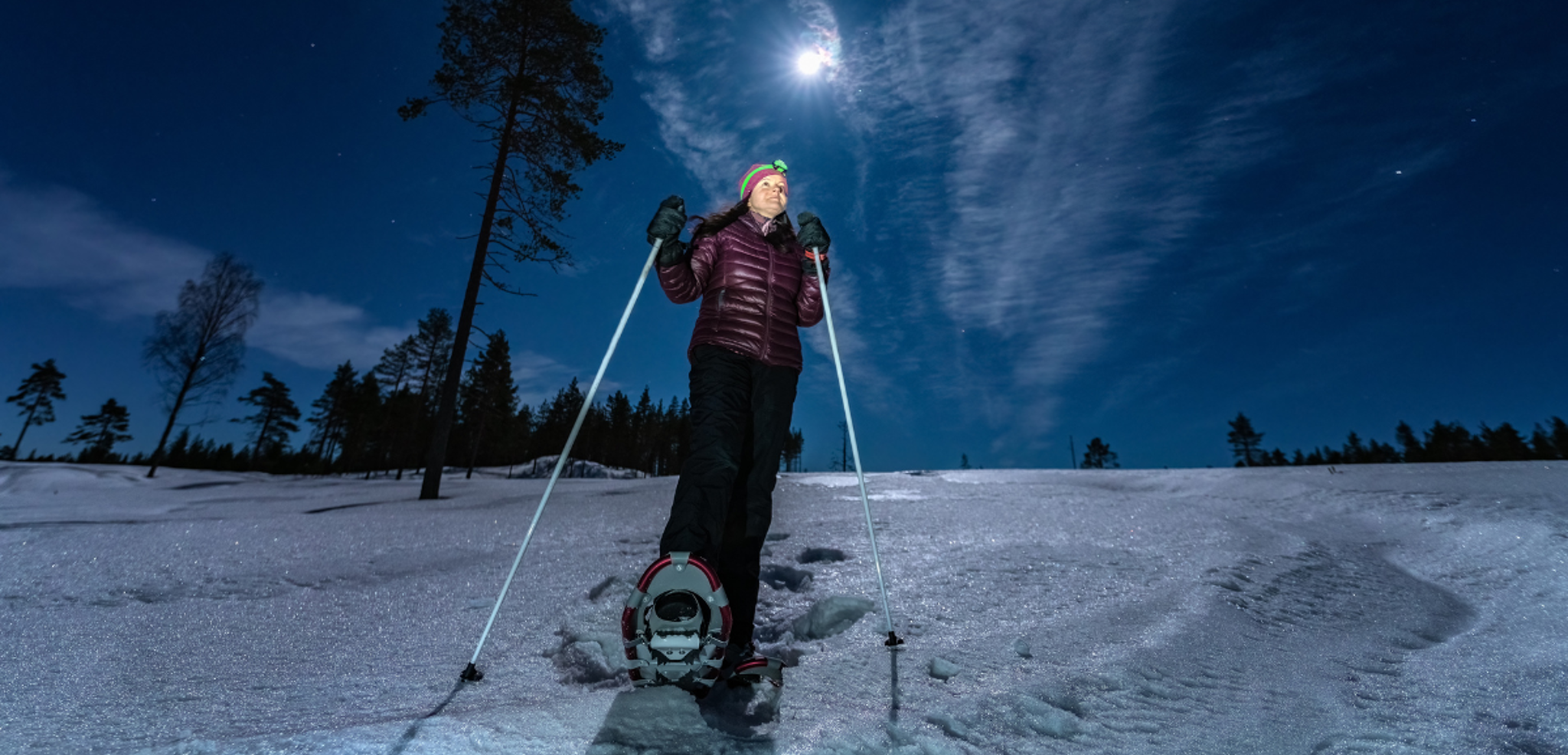 La randonnée en raquettes pour découvrir les environs en douceur