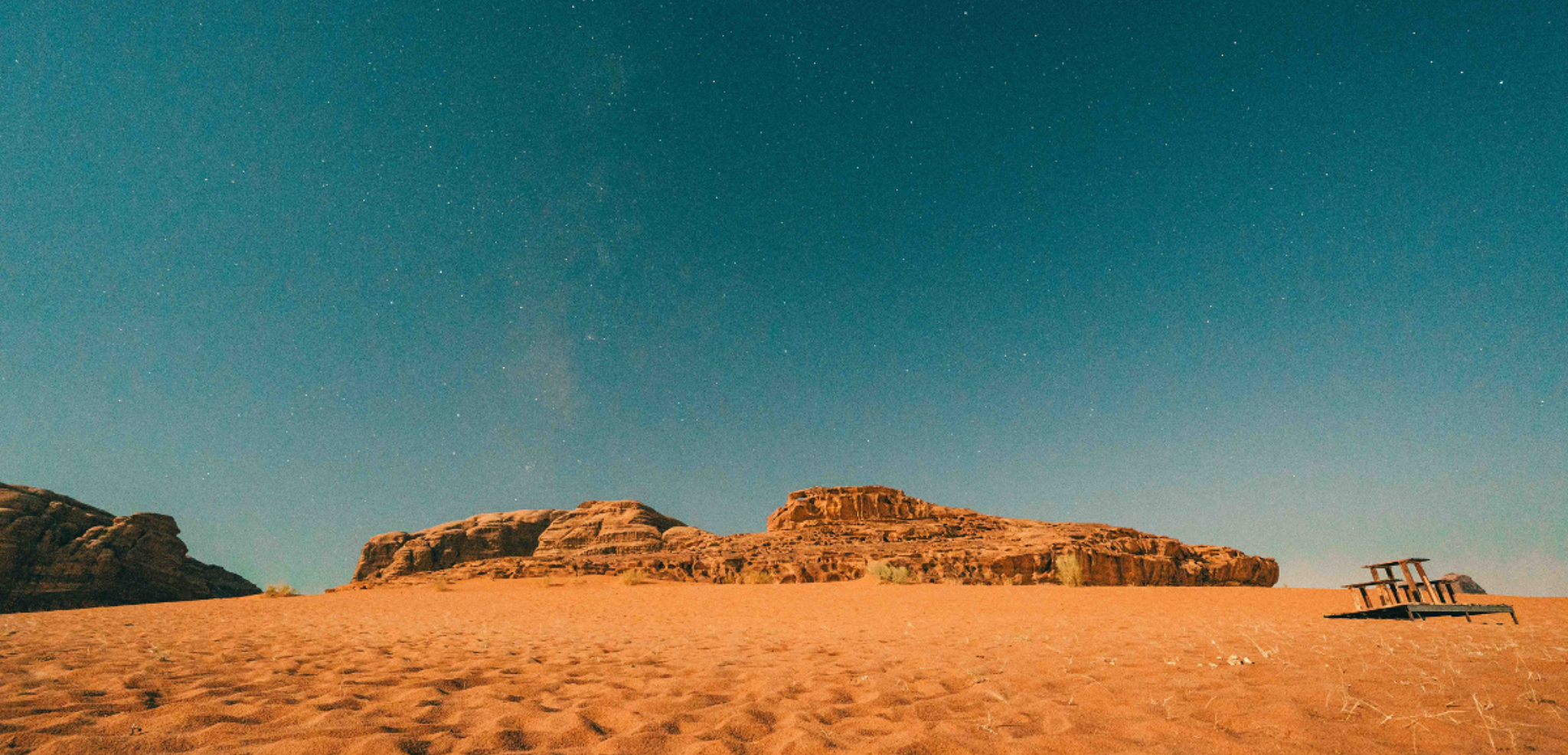 Le réveillon sous les étoiles - jour 6