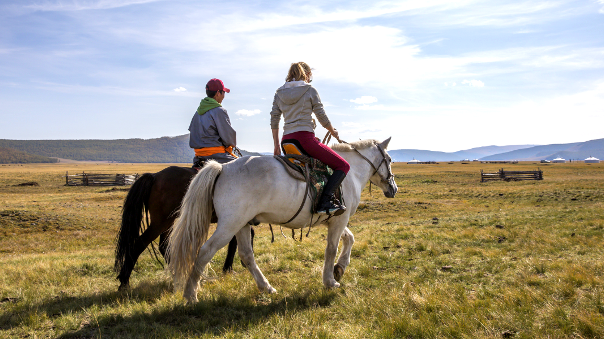 Une randonnée équestre à travers la steppe - jour 7