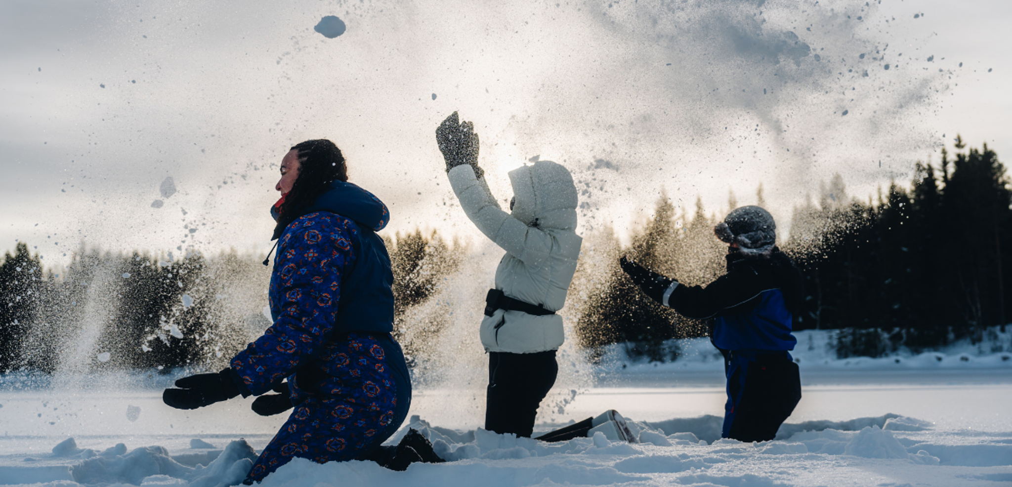Sans oublier de goûter aux joies de la neige !