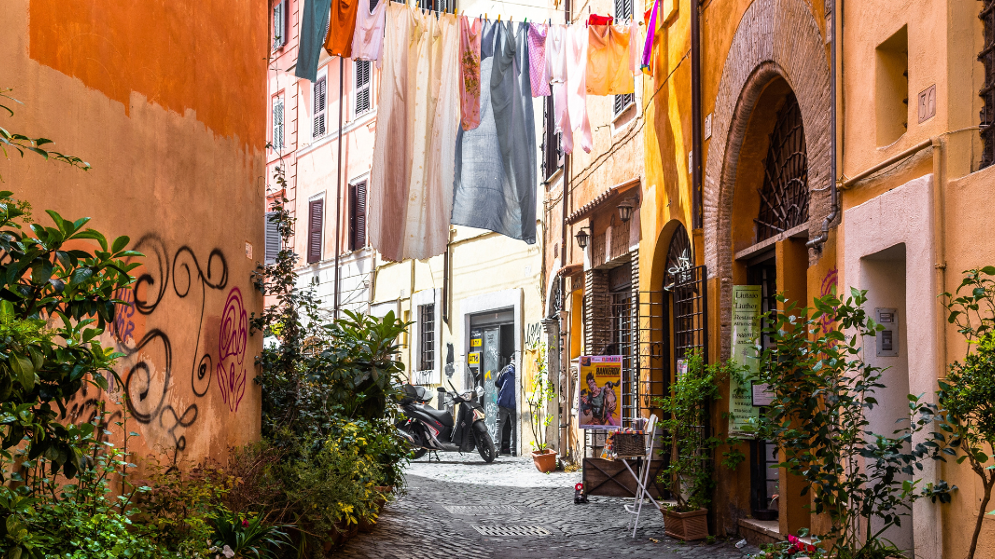Les ruelles pittoresques du quartier de Trastevere - jours 1 à 4