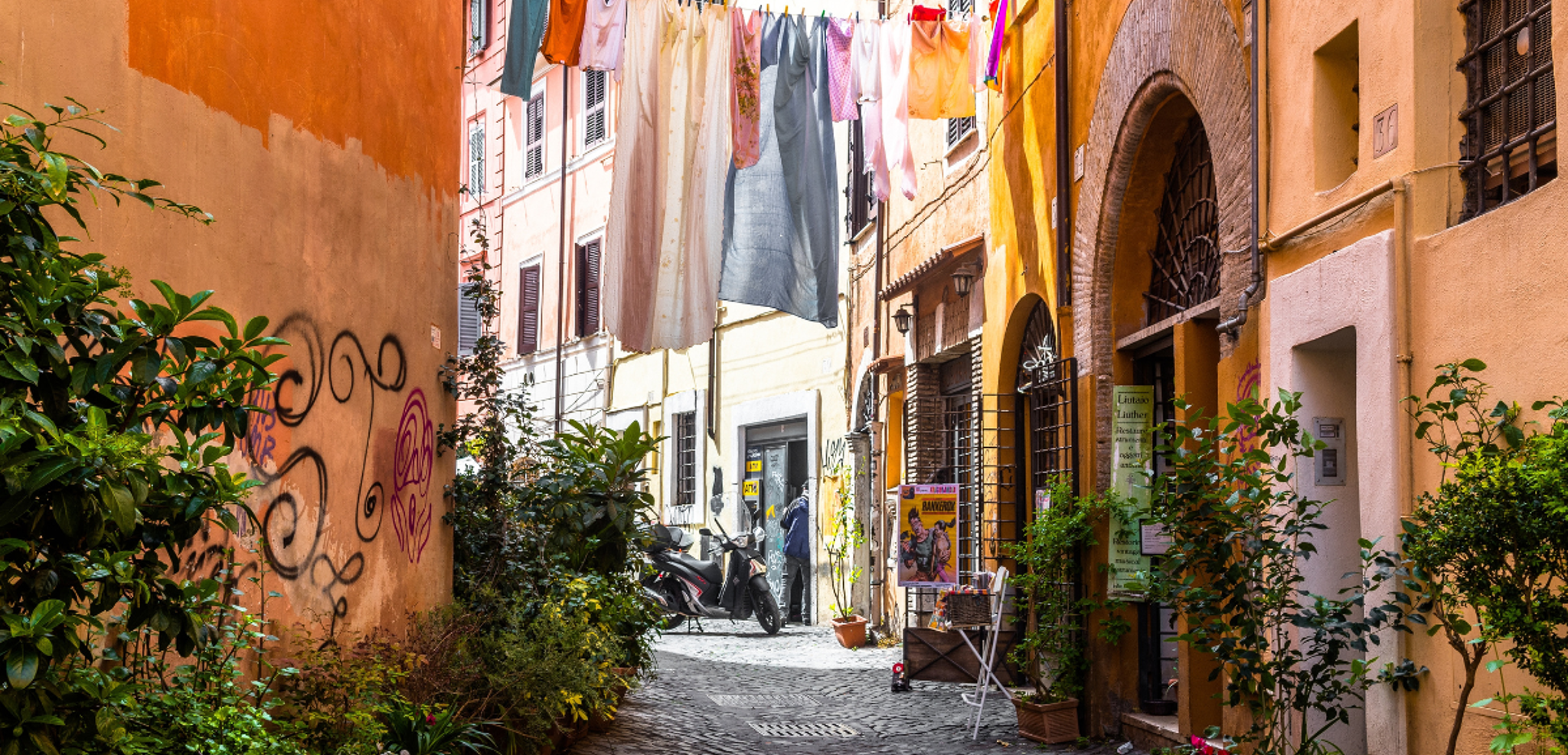 Les ruelles pittoresques du quartier de Trastevere - jours 1 à 4