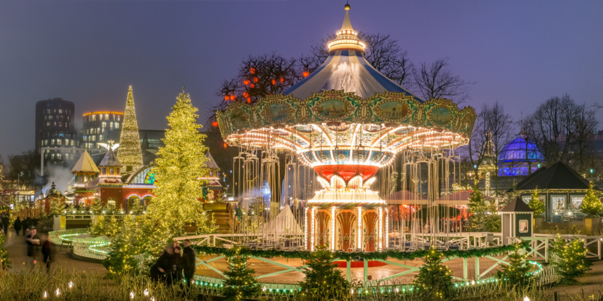 Jardin de Tivoli et son marché de Noël exceptionnel