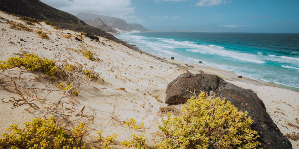 La belle plage de Praia Grande