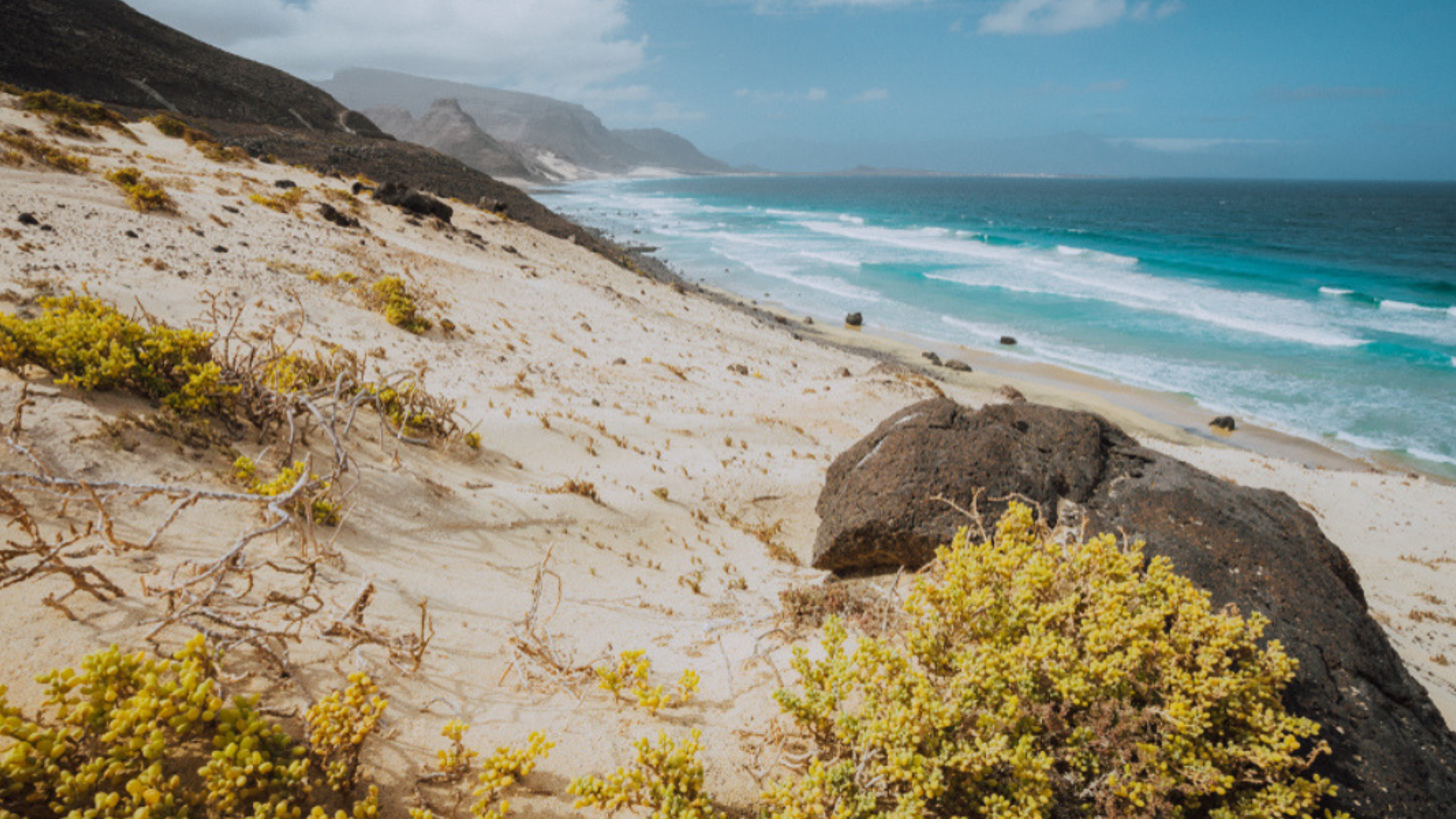 La belle plage de Praia Grande