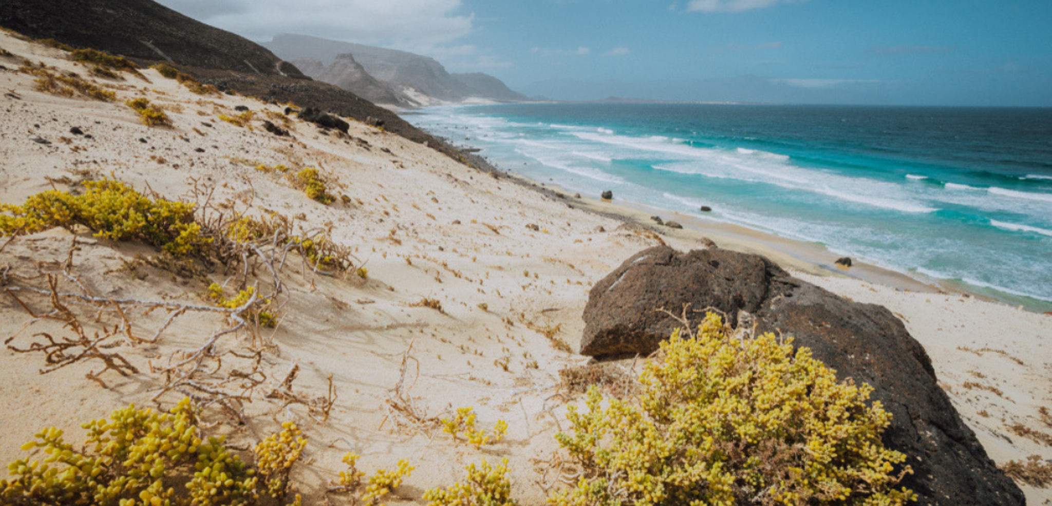 La belle plage de Praia Grande