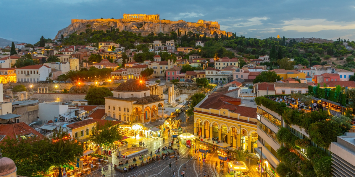 Une balade nocturne à travers Athènes - jour 7 