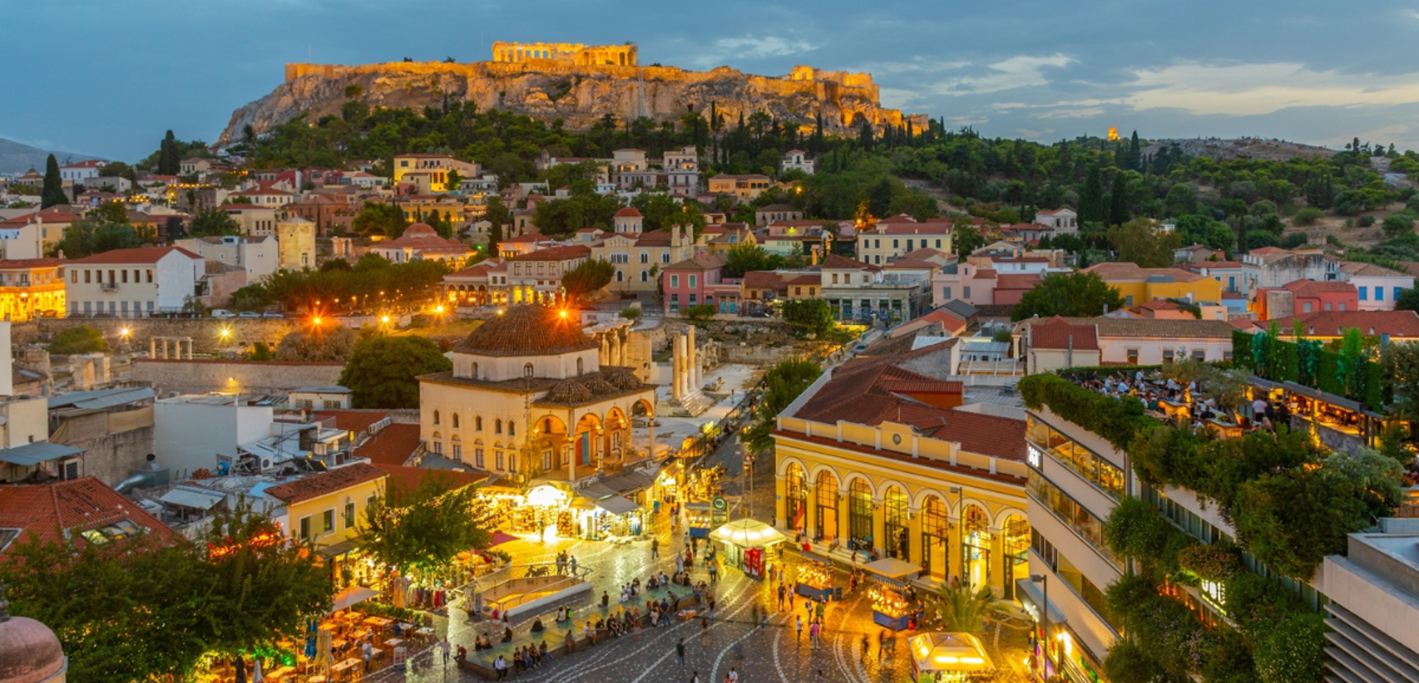 Une balade nocturne à travers Athènes - jour 7