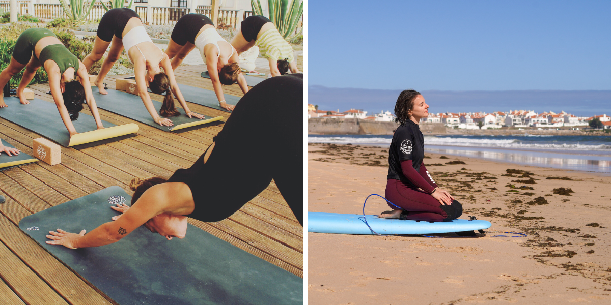 Pour un break surf & yoga entre Copines ! 