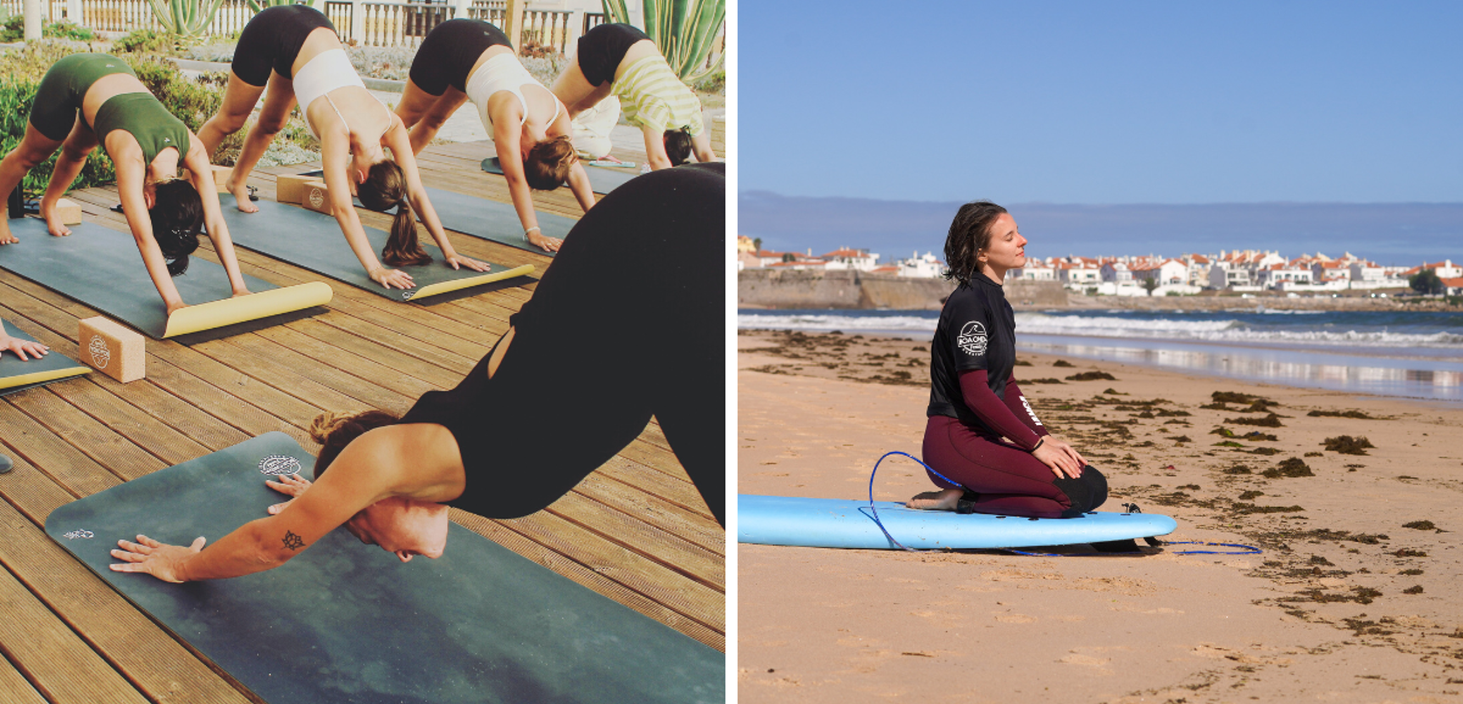 Pour un break surf & yoga entre Copines !