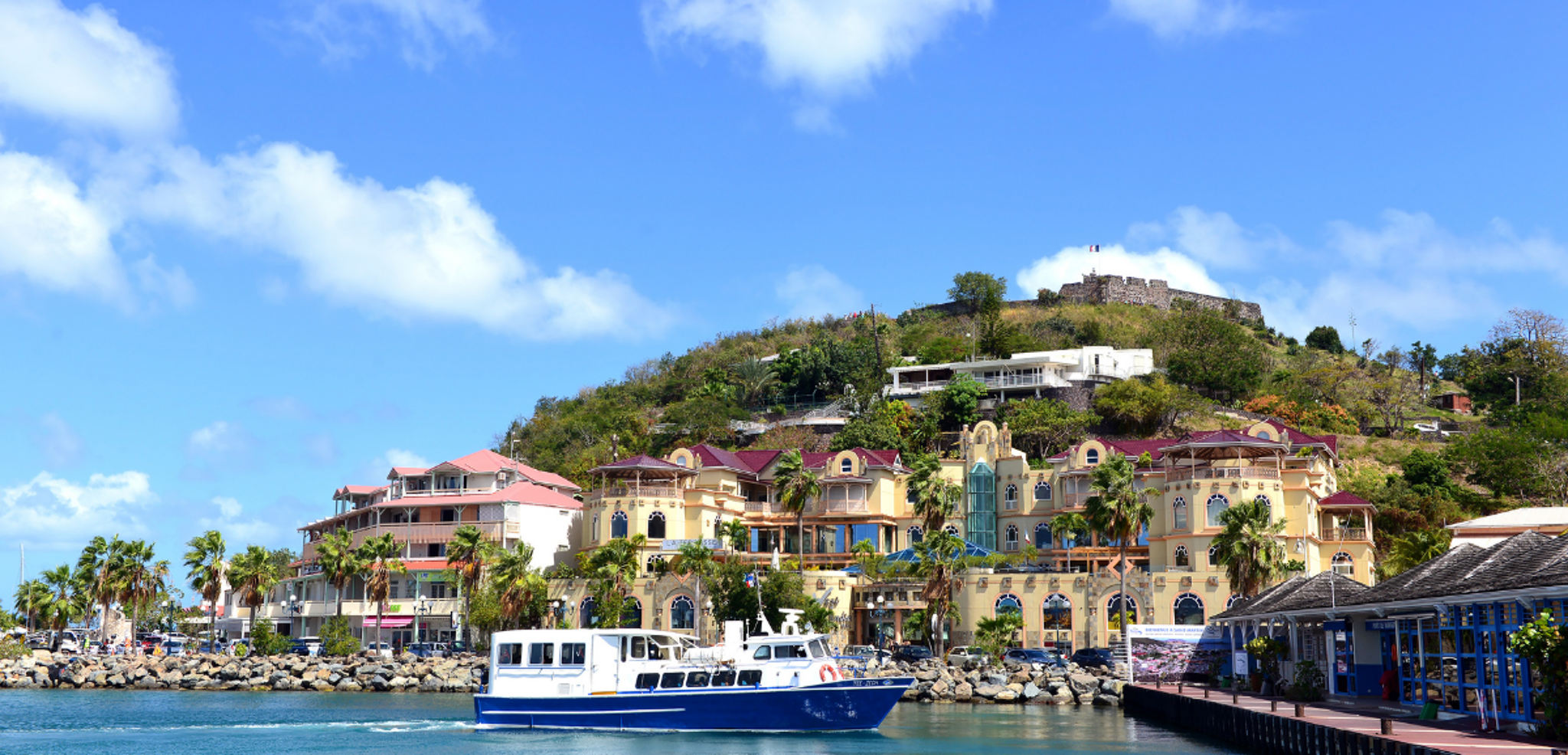 Quartier du West Indies Mall à Marigot