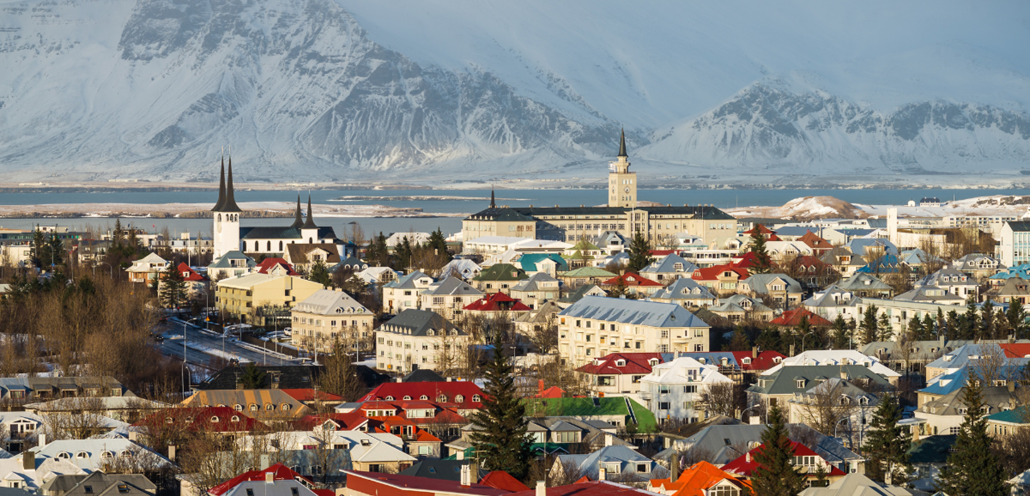 La capitale Reykjavík en mode hiver