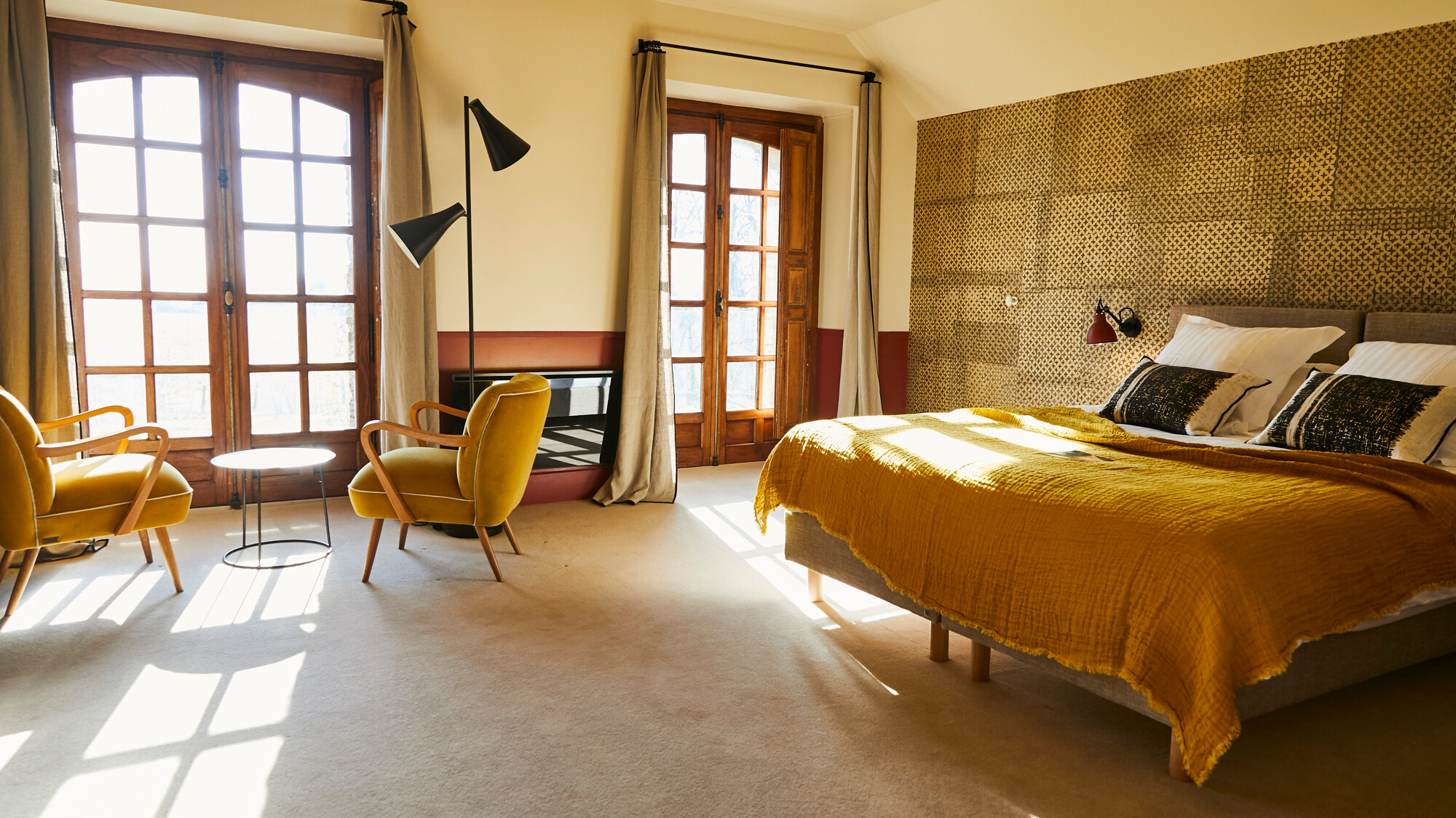 Posez vos bagages dans votre chambre twin à partager (photo non contractuelle)