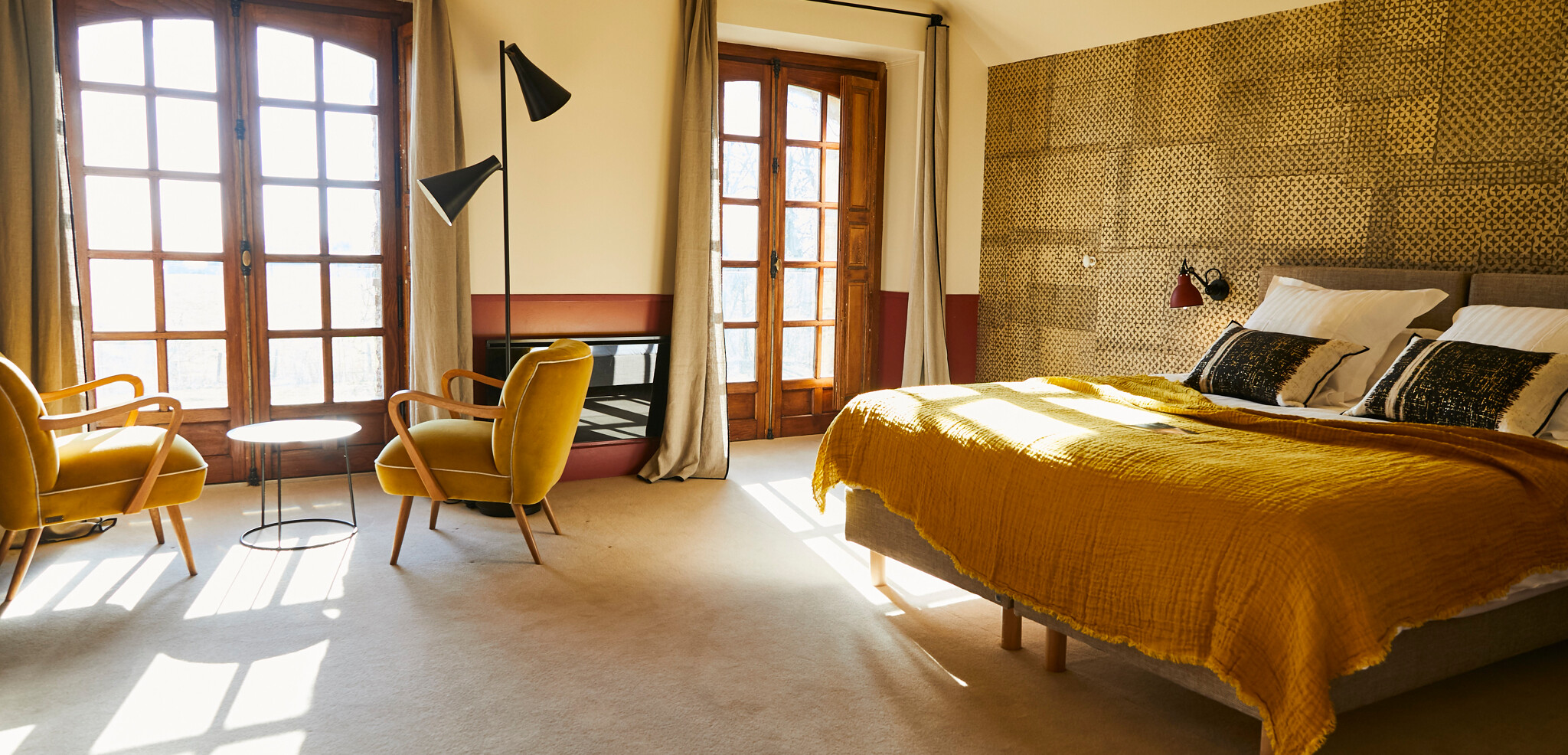 Posez vos bagages dans votre chambre twin à partager (photo non contractuelle)