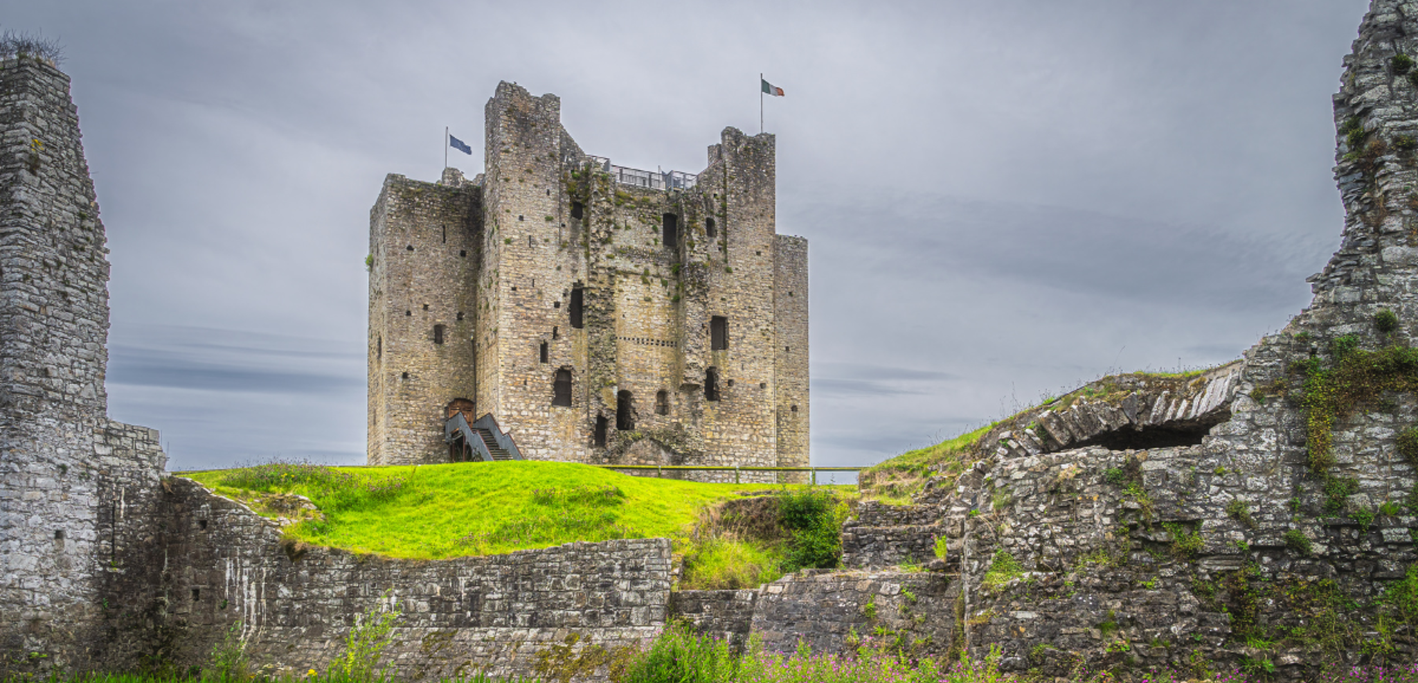 Les ruines du chateau de Trim - Jour 1