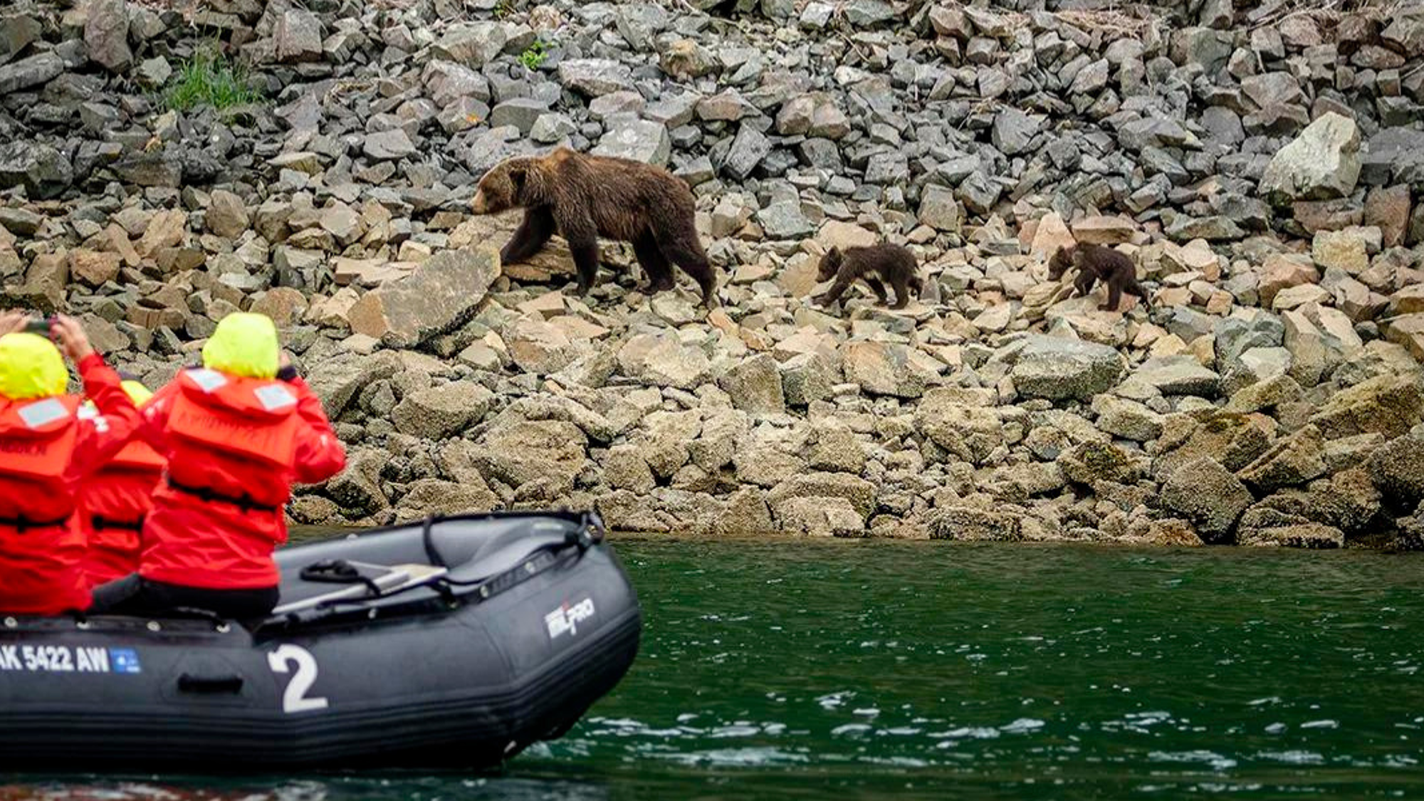 Mais aussi lors des expéditions sur terre !