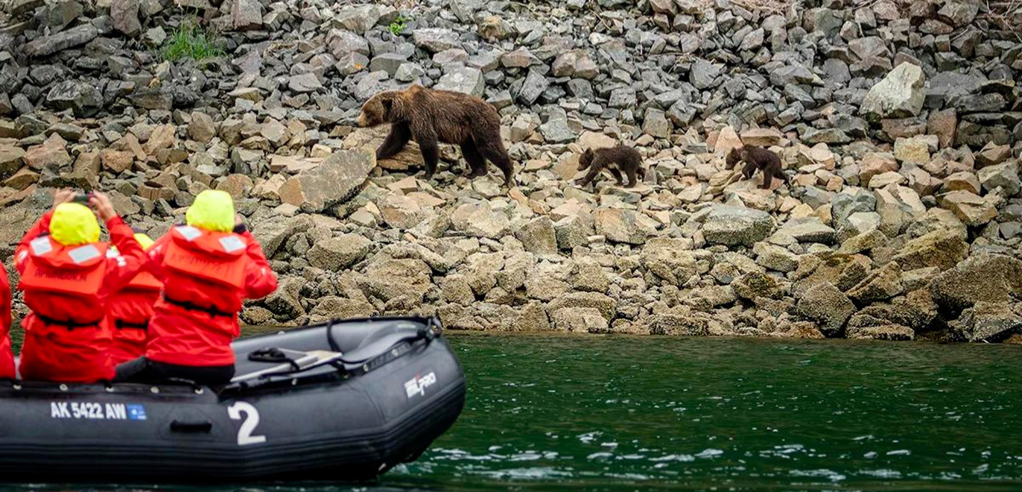 Mais aussi lors des expéditions sur terre !