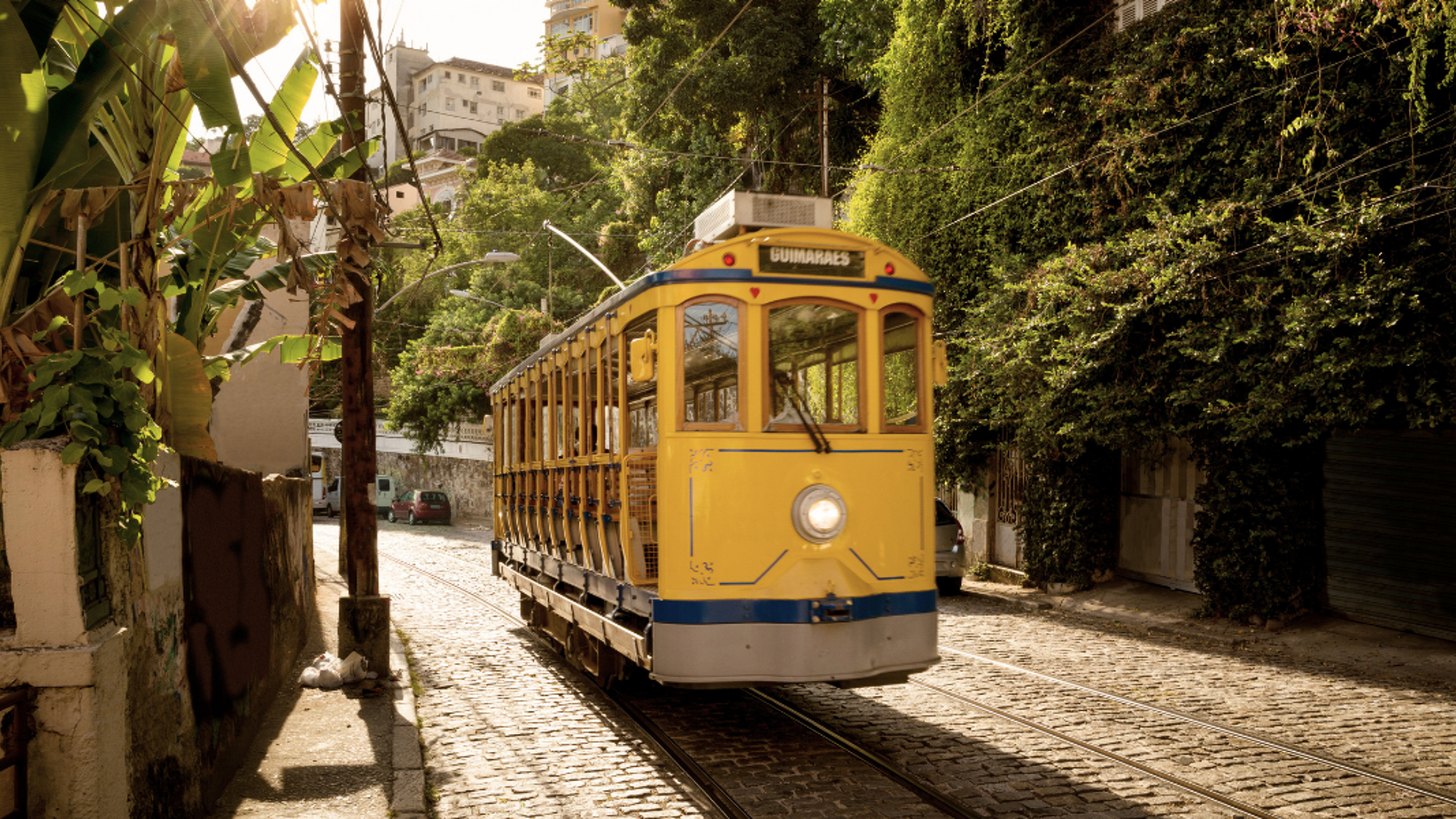 Mythique tramway jaune, Santa Teresa, Rio de Janeiro ©Shutterstock