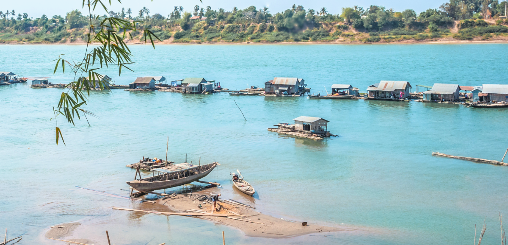 Visitez un village traditionnel khmer...