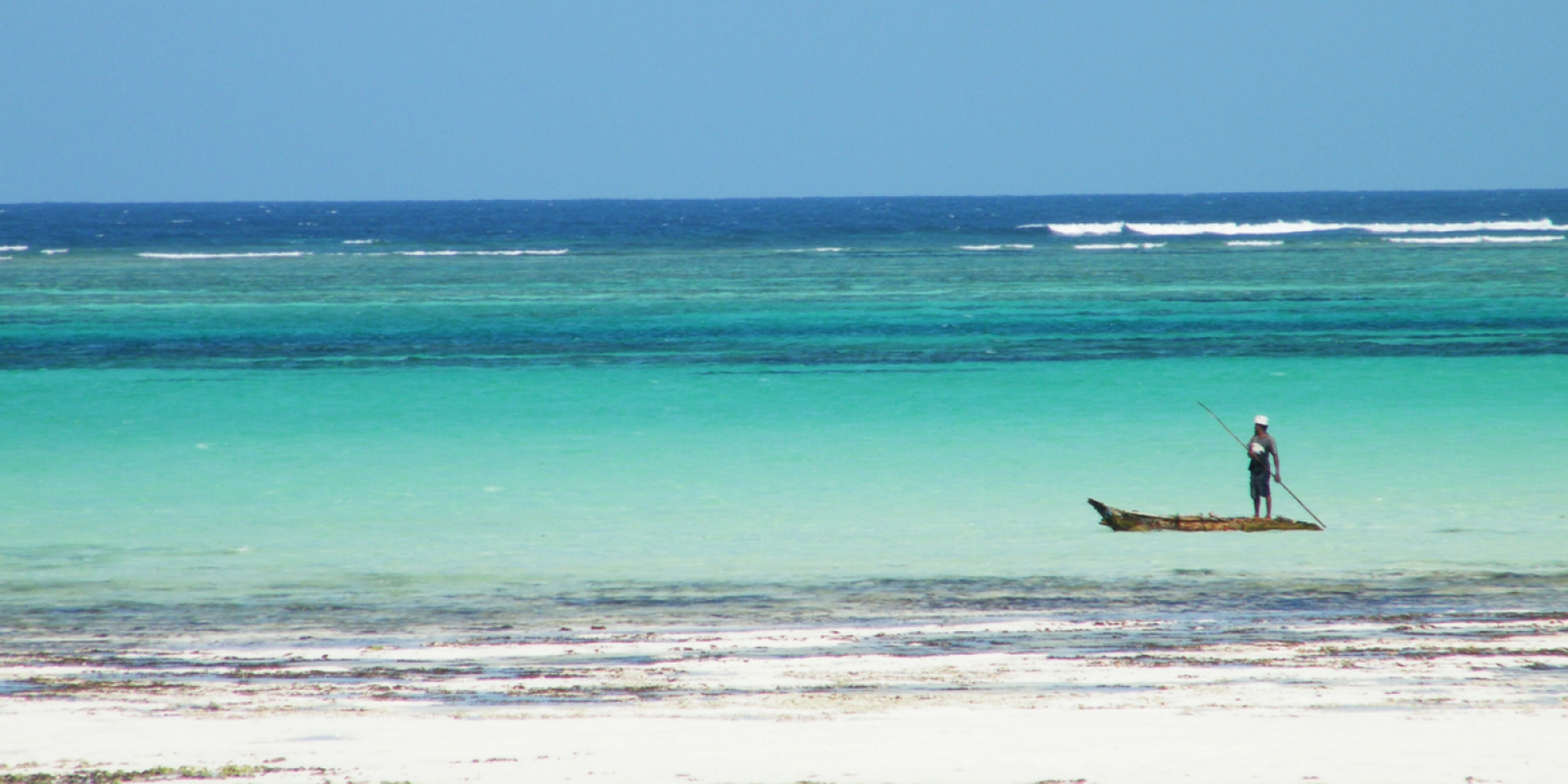 Entre océan et sable blanc