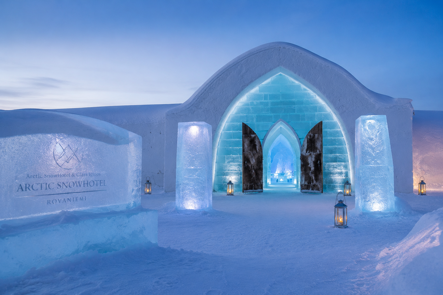 Journée à Rovaniemi et visite de l’hôtel de neige