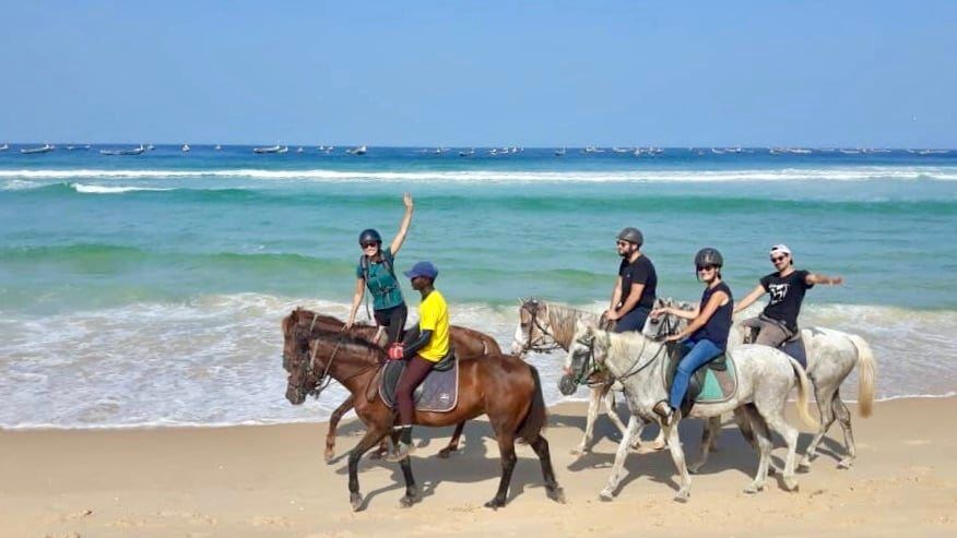 Balade à cheval au Lac Retba (jour 3) 