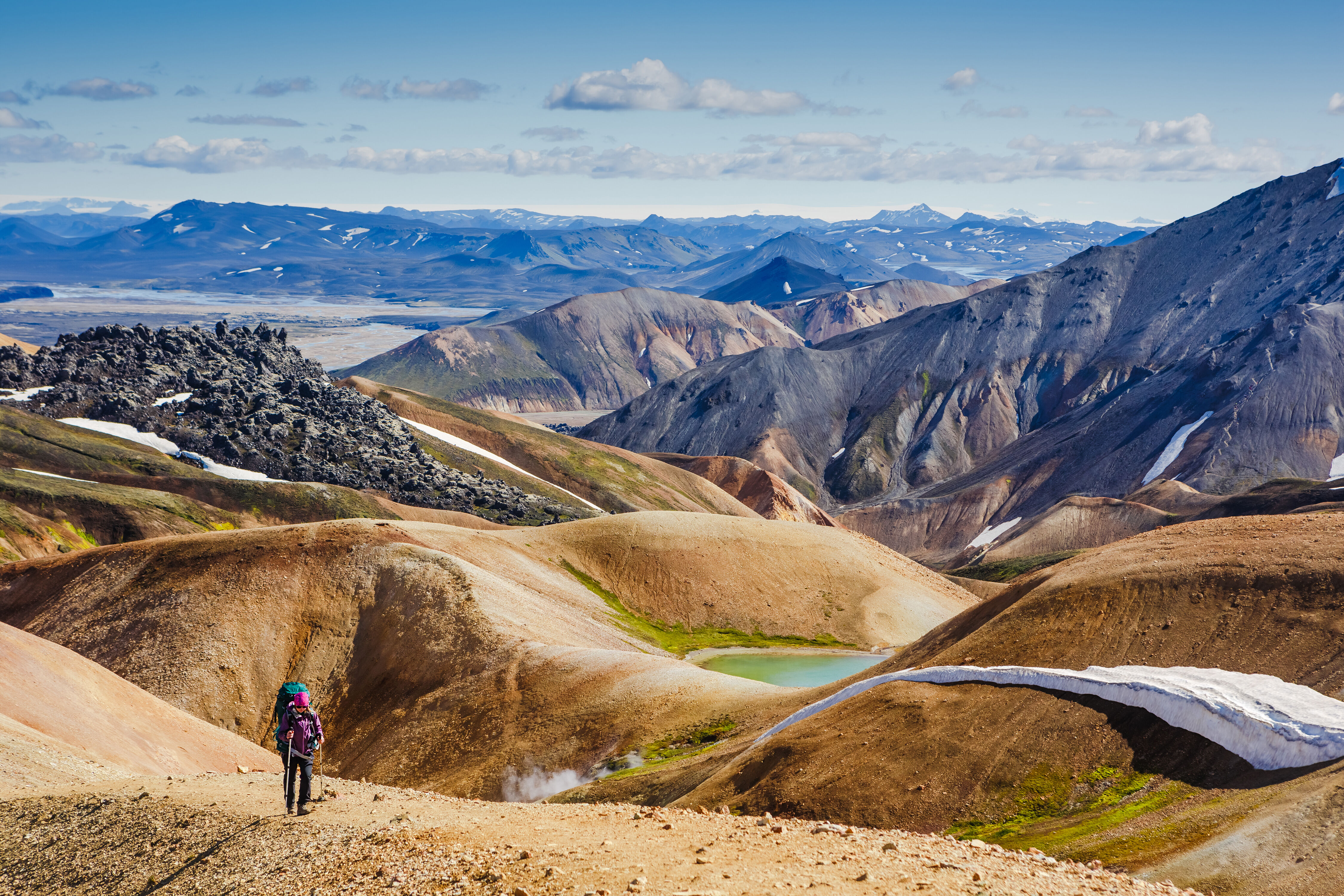 Randonnée dans le Landmannalaugar (jour 5)