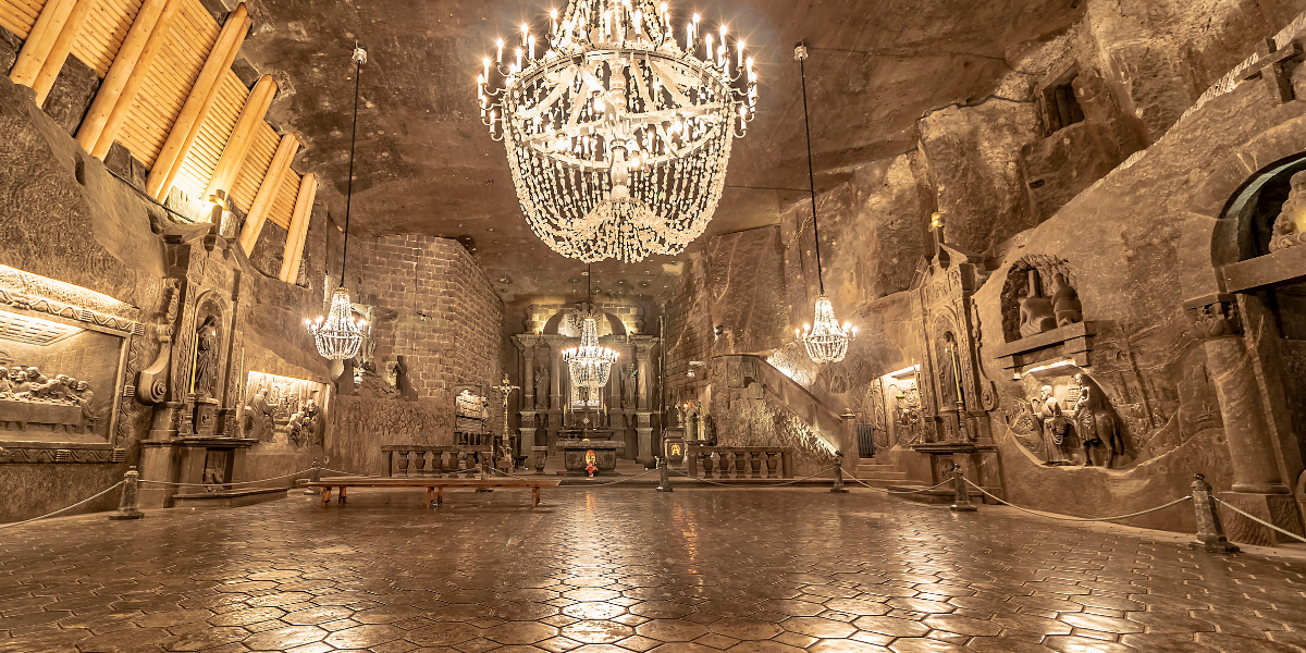 Visite de la mine de sel Wieliczka (jour 2) 
